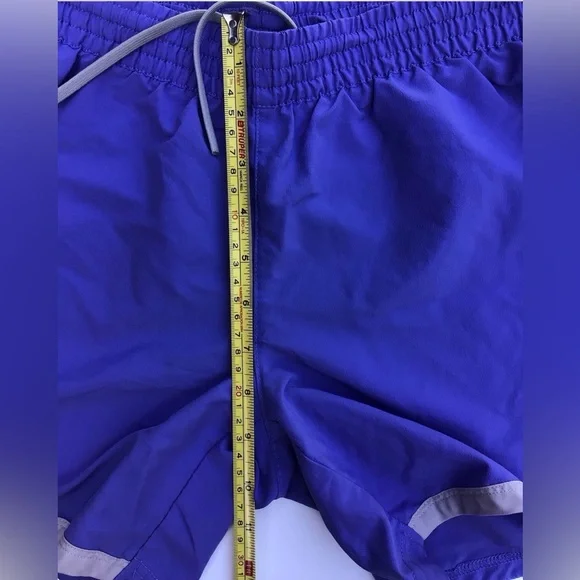 Reebok Women’s/juniors Purple Running Shorts Size XS/S Elastic Waist Drawstring - Picture 6 of 8